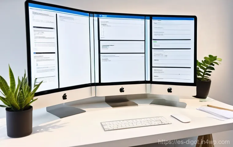 디지털 자산 관리의 기본 원칙 - **Digital Deluge: The Inventory Begins**
    A wide-angle shot of a frustrated yet determined adult ...